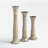 18.05'' H Solid Wood Tabletop Candlestick