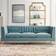 Silver Orchid Adams Channel Tufted Performance Velvet Sofa