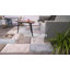 Tapis bleu / brun / crème en polypropylène à poils longs Katy-Joanne-817743432
