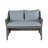 Annecia 2 - Person Patio Conversation Set with Cushions