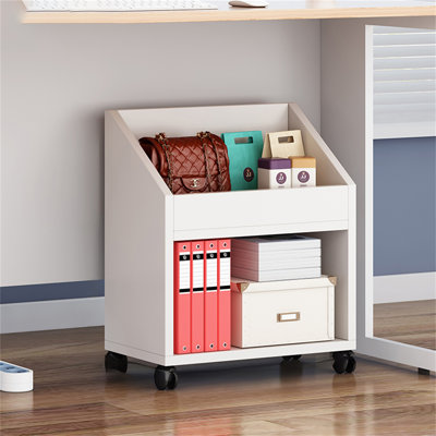 Rangement de bureau en bois manufacturé Nataylia