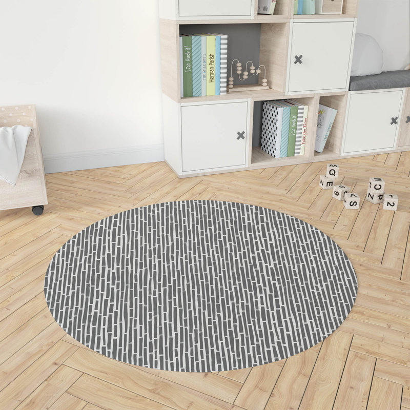Tapis de jeu pour enfants, Ivoire/gris anthracite