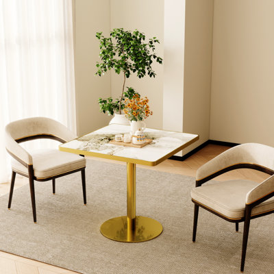 Table bistro tulipe 31,5 pouces Modern Square