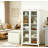 Hall Storage Cabinet,Kitchen Pantry Cabinet,Chic Display Cabinet
