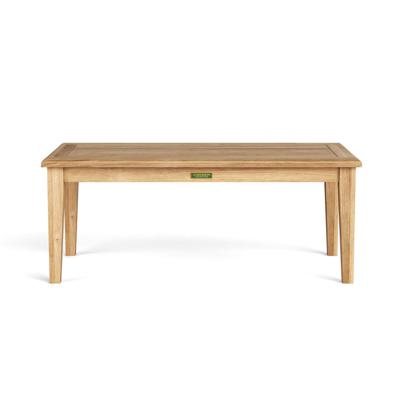Brianna Outdoor 4 - Piece Teak Conversation Set