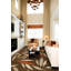 Ceylon Floral Area Rug in Gray/Ivory/ Orange-103235122