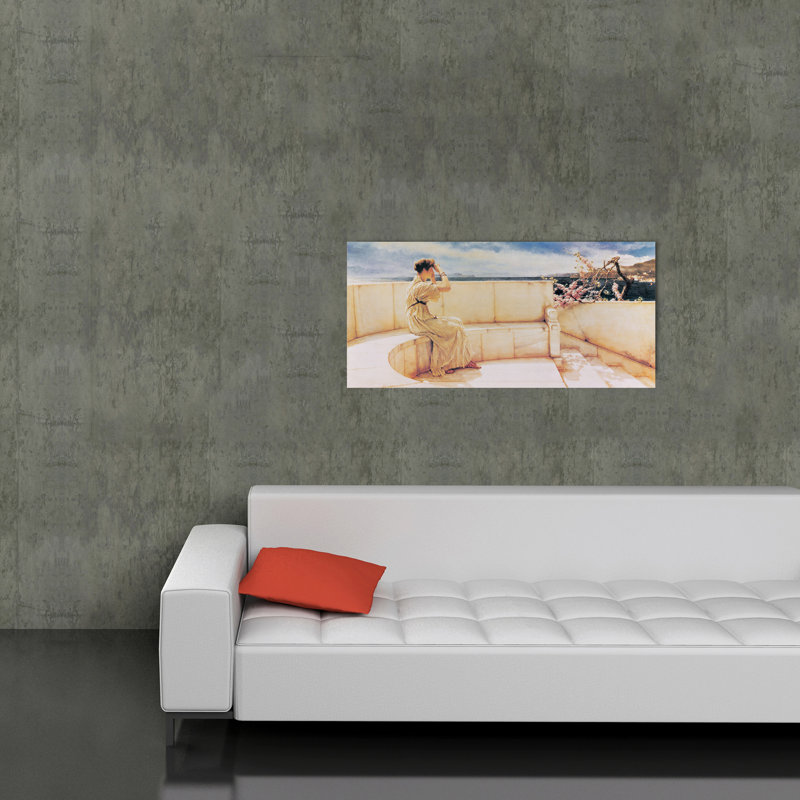 Tadema - No Frame Print on Wood, 47cm H x 100cm W x 1.8cm D