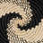 Boho Abstract Wall Decor on Seagrass