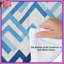 Édredon bleu à motif de chevrons-128548046