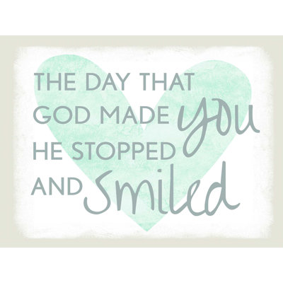 " God Smiled On You "