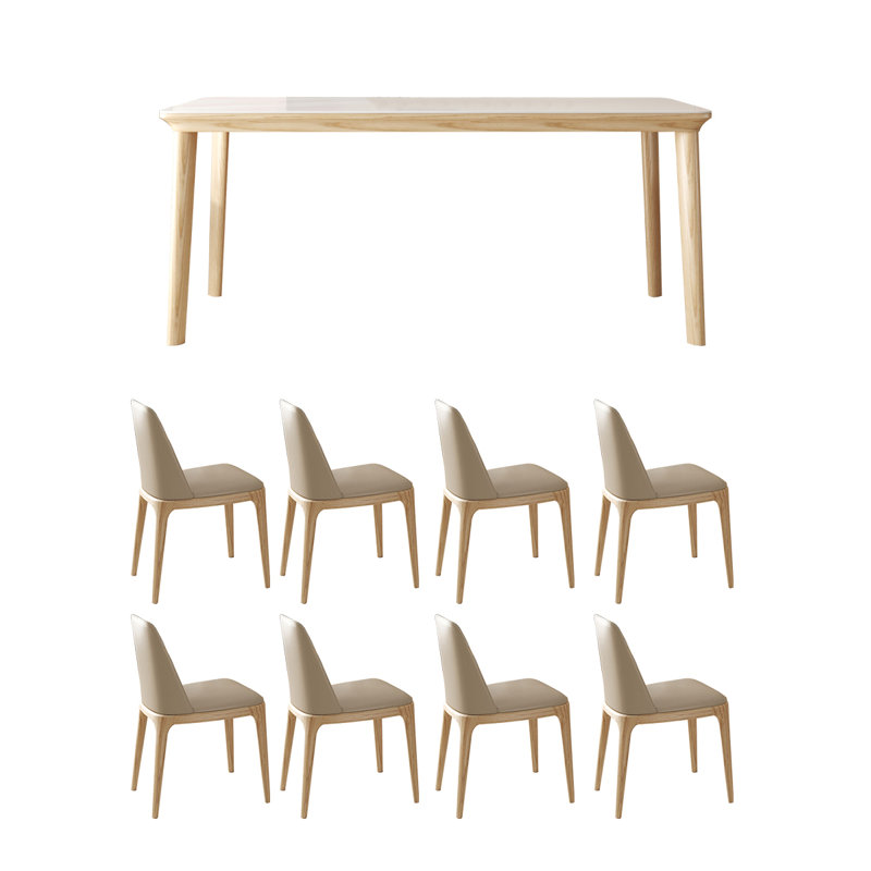 Ensemble de table de salle à manger Imported, H 29,52 po x L 78,74 po x l 35,43 po