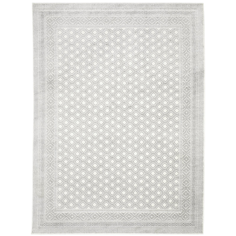 Geometric Indoor Rug, Rectangle 5'3" x 7'6"