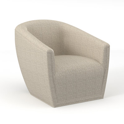 Jasper Upholstered Swivel Barrel Chair