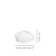 Modulor Ceiling/Wall Lamp M White Matt Matt White 1 E26 Ul