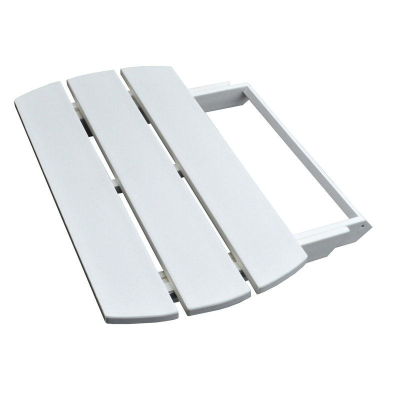 Table d'extérieur pliante Keystone Amish Co., Blanc brillant