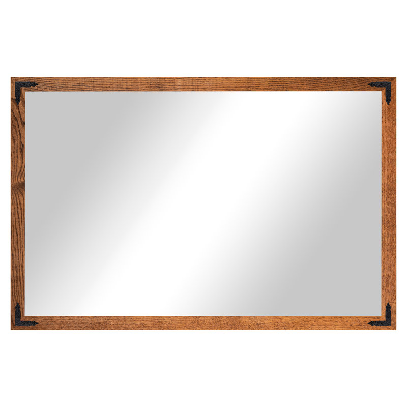 Miroir Gracie Oaks, 48 po x 33 po, Miel