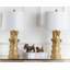 lampe de table 29" en bois fauz Langston