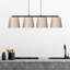 Hazib 4 - Light Shaded Chandelier