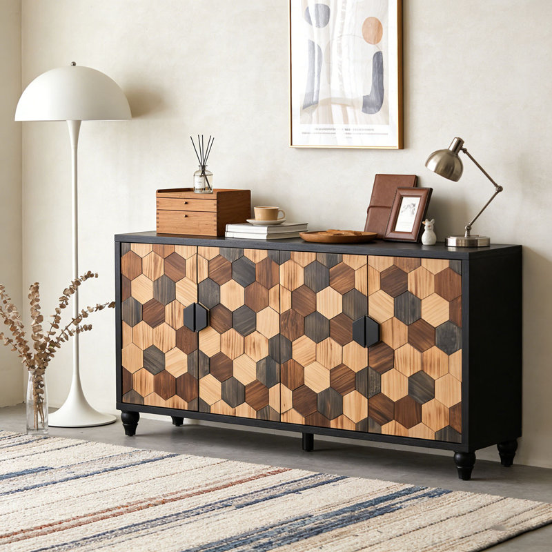 Buffet moderne avec portes pour buffet d'entrée