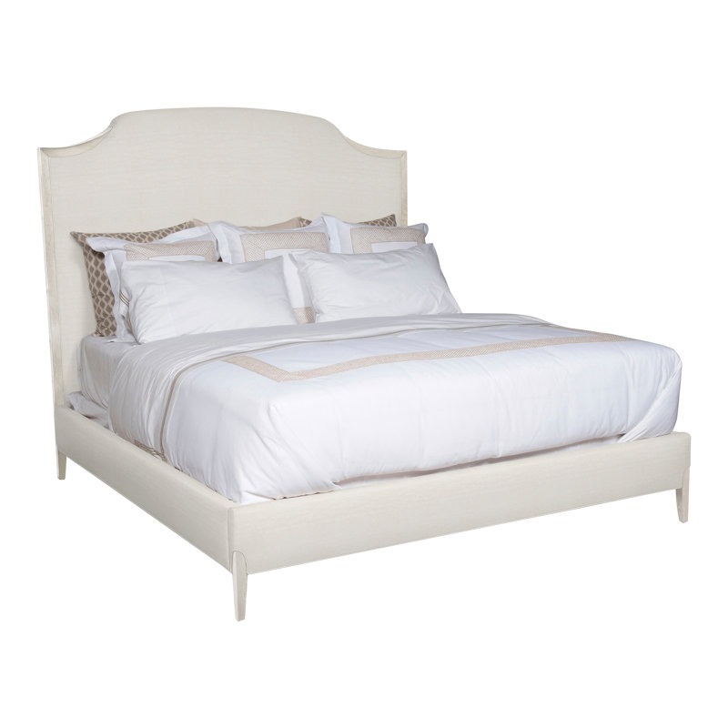 Lillet Upholstered Bed, Ian Lagoon, No, Casa Blanca