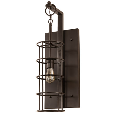 Rustic Lodge 1 - Light Armed Sconce