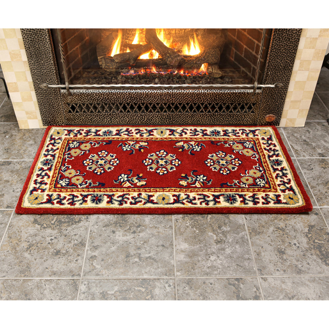 Geloff Handmade Wool Rug World Menagerie Rug 
