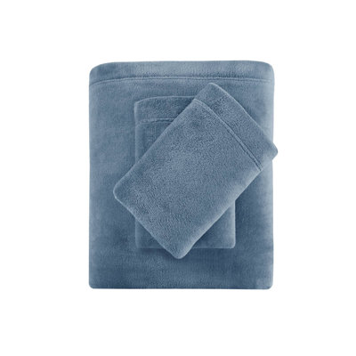 Soloft Plush Micro Plush Microfiber Sheet Set