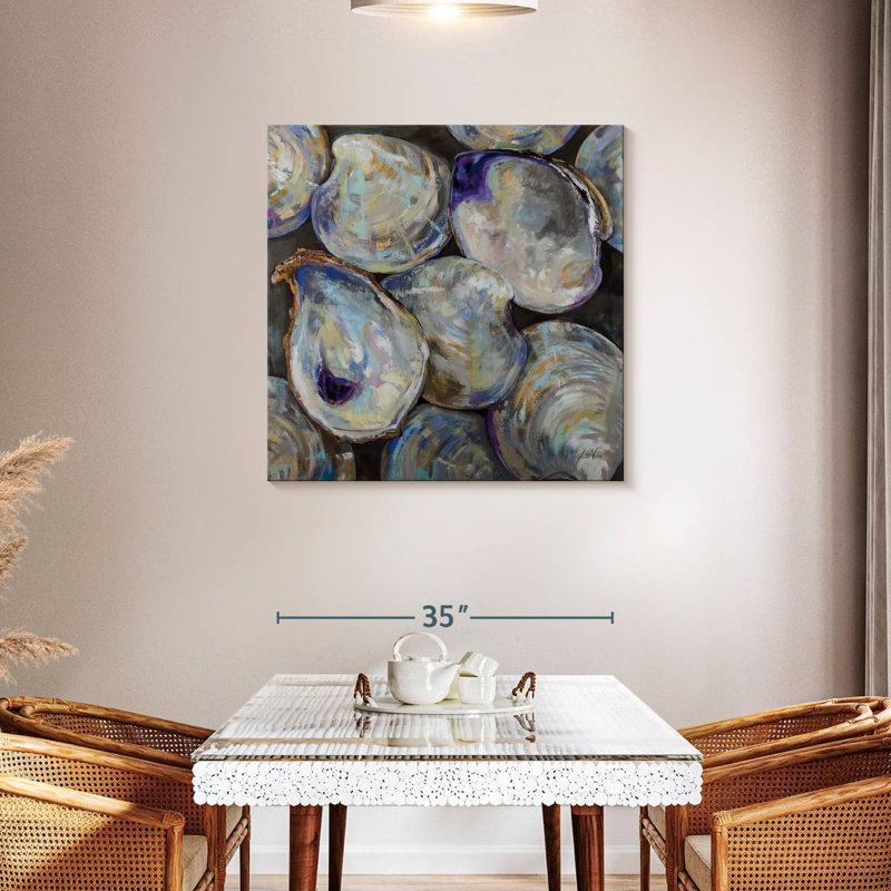 Brampt Lost Oyster, 36" H x 36" W
