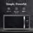 Farberware Classic Countertop Microwave Oven, 1.1 Cubic Feet cu. ft., 1000 watts, with Child Lock-38942872
