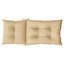 Coussins de chaise à dossier haut 2 pièces Ebern Designs 47,2 po x 19,7 po x 2,8 po-1307554814