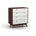 Walnut/White
