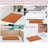 Bruss Luxury Solid Color Bath Rug Reversible-93139035-93139044