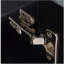 Meuble-lavabo mural 36 po avec lavabo en résine, armoire de rangement flottante avec 2 tiroirs, armoire de salle de bain en bois massif