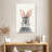 Brampt Fluffy Gray Bunny-108451727