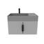 Ensemble de meuble-lavabo mural simple 30 po avec surface solide Amazon-94673671-92645204-92645206