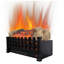 Foyer électrique de 20 pouces avec certification UL, chauffage intérieur, puissance de sortie de 1400 W, puissance de 5000 Pi. Chaleur, flamme réaliste, 4 réglages de luminosité, minuterie de 1 à 9 heures, 11 options de température,