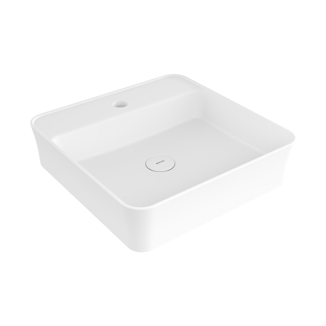 Sottile Slim Line Countertop Basin - 45x45cm 1TH