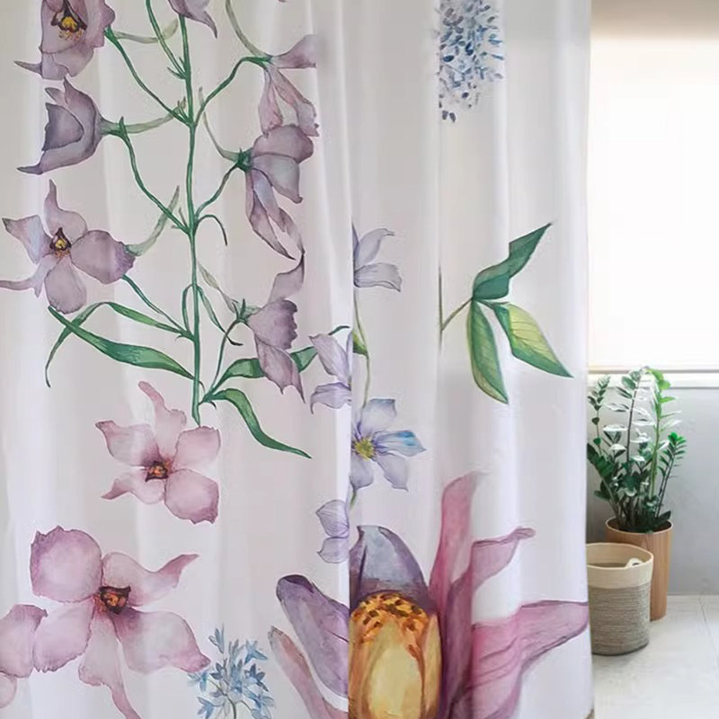 Rideau de douche en polyester