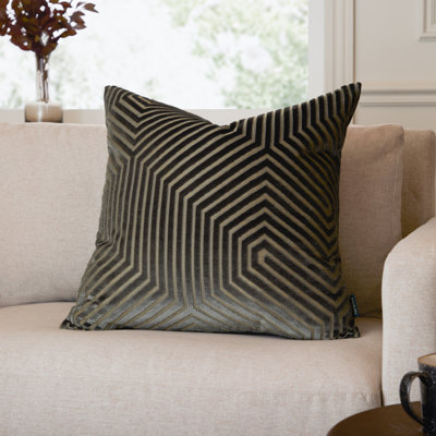 Geometric Square Throw Pillow Cover