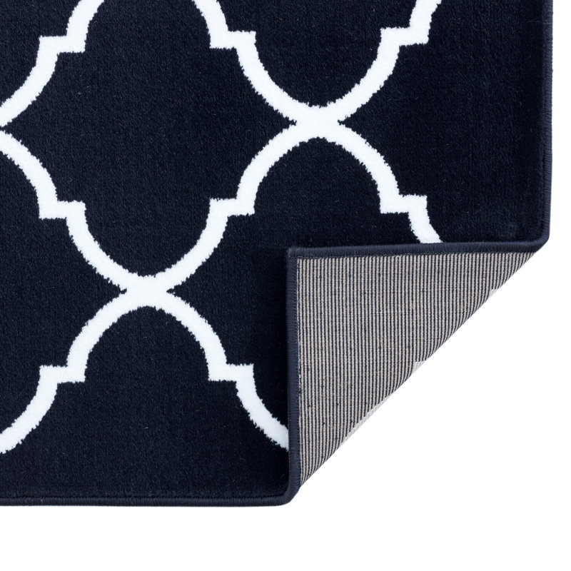 Geometric Indoor Rug, Rectangle 2' x 3'