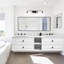 Ahnalise 96'' W Double Vanity