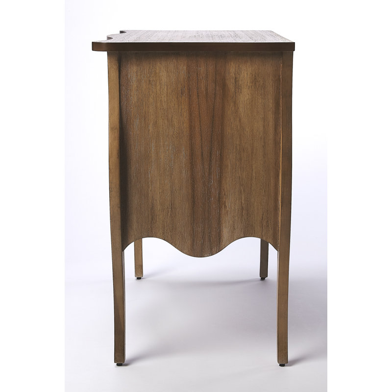 Easterbrook 2 Drawer Accent Chest, Natural Mango