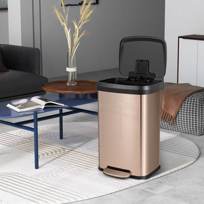Step On Kitchen Trash Can - 13.2 Gallons