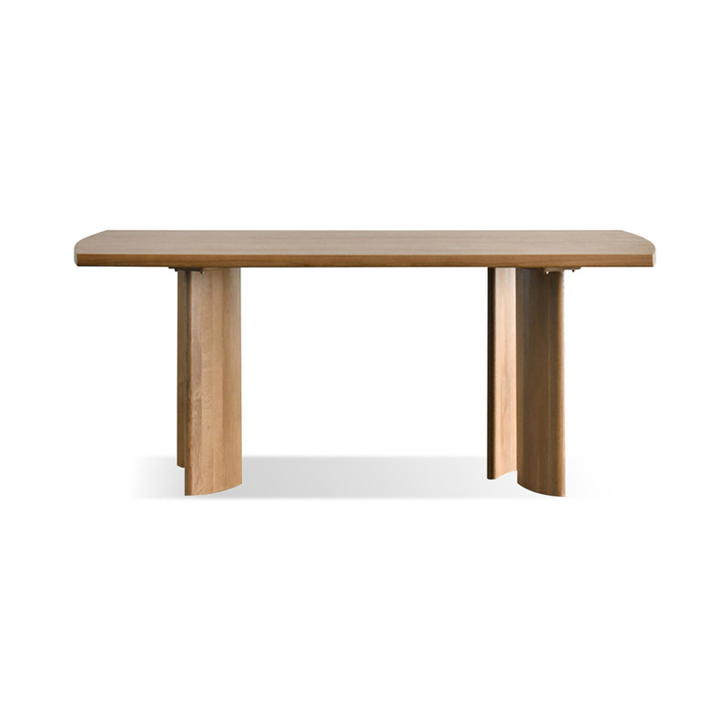 Table de salle à manger Burlywood, H 29,53 po x L 70,87 po x l 31,5 po