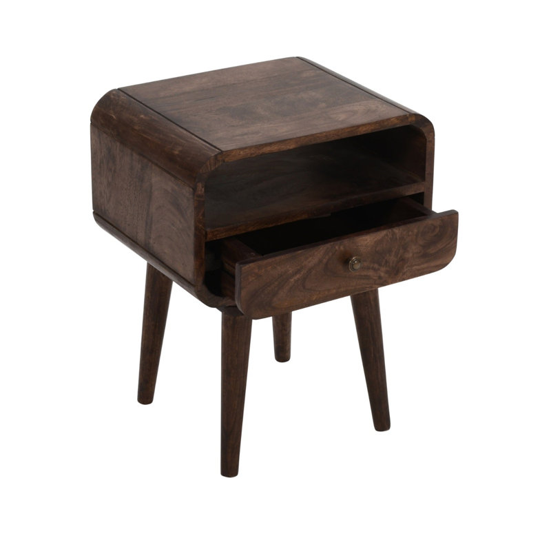 London Solid Wood End Table