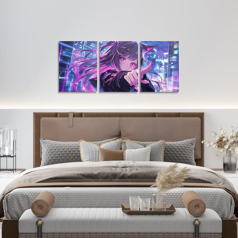 3 Piece Wrapped Canvas Print