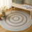 Braided Hand Woven No Pattern Indoor Rug-1999317277