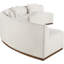 Canapé modulaire en tissu de chenille rembourré 2 pièces 182,5 po Avanti-1120141352-1122278499