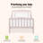 Dream On Me Memphis Classic Design Toddler Bed-476570241