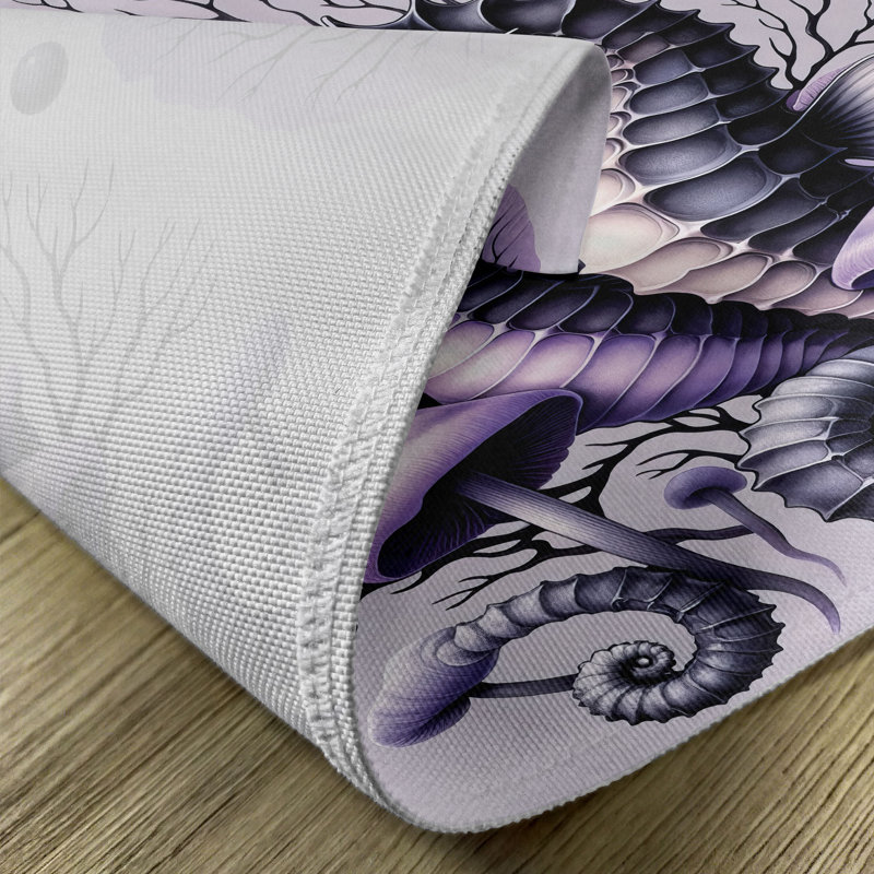 Ensemble de 4 napperons mauves Ambesonne